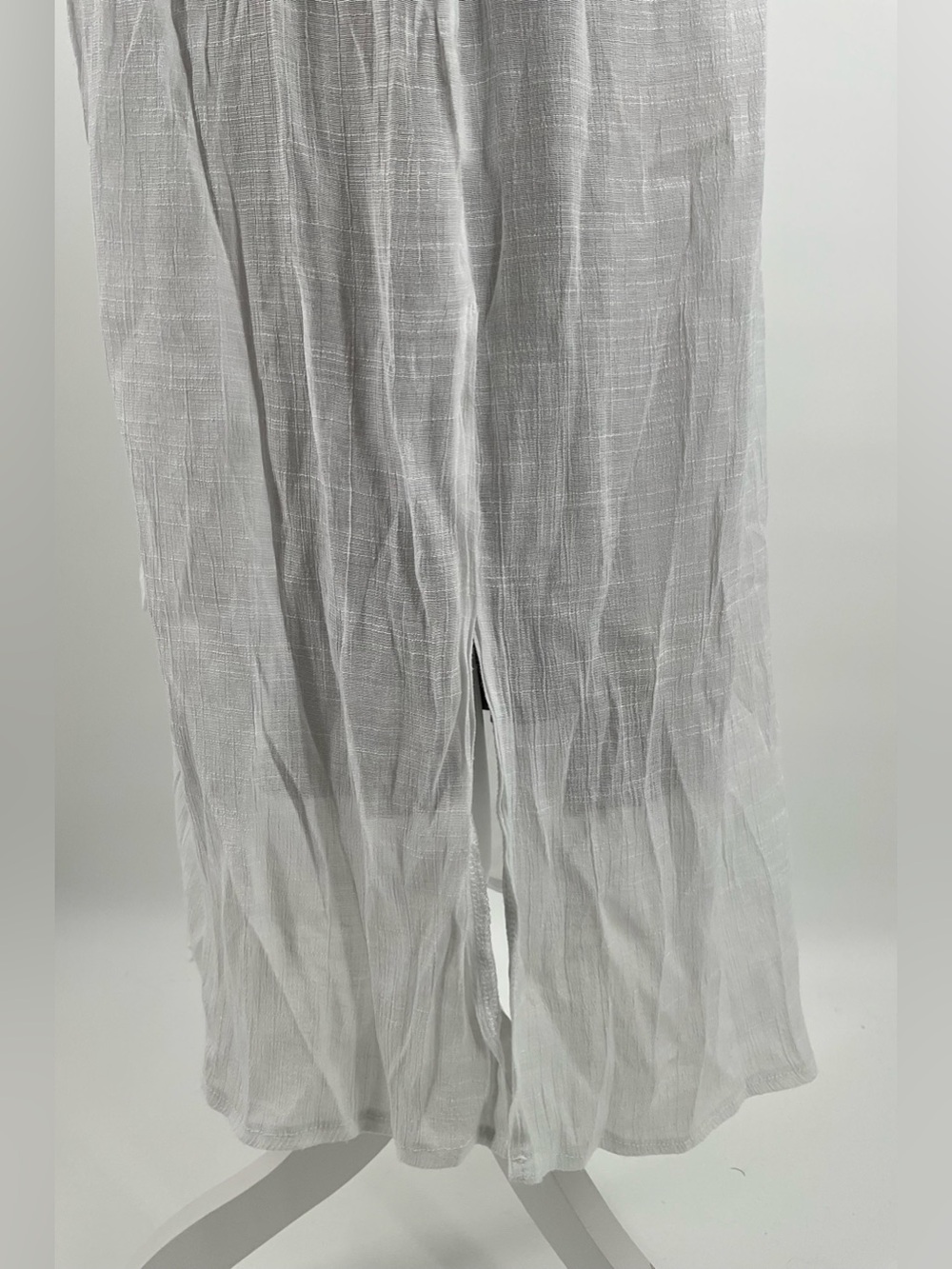 Swim Cover-up with Lace Trim & Tassel Tie One Size - Picture 10 of 10
